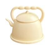 Miniature Teapot Miniature Tea Kettle Drinkware Dollhouse Miniature Tea Kettle Model DIY Doll House Toy House Decoration Dollhouse Tea Pot white