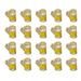 Dollhouse beer mugs 20Pcs Lovely Dollhouse Beer Mugs Miniature Beer Cups Models (Random Color)