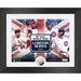 Highland Mint St. Louis Cardinals vs. Chicago Cubs 2023 MLB World Tour London Series 13" x 16" Silver Coin Photo