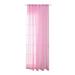 Home Fashion Sheer Curtains Grommets Romantic Silver Star Foil Window Treatment for Girl Bedroom Glitter Stars Thin and Curtains Panel Window Screening for Kids Room Size- 100*200CM (Pink)