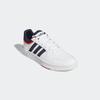 Sneaker ADIDAS SPORTSWEAR "HOOPS 3.0", Gr. 43, weiß (cloud weiß, legend ink, vivid rot), Synthetik, Textil, sportlich, Schuhe