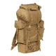 Rucksack BRANDIT "Accessoires Nylon Military Backpack" braun (camel) Rucksäcke