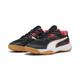 Sneaker PUMA "Solarflash II Hallen-Sportschuhe Jugendliche" Gr. 29, rot (black fire orchid white gum red) Kinder Schuhe