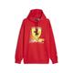 Sweatshirt PUMA "Scuderia Ferrari Race CBS Motorsport Hoodie Herren" Gr. L, rot (rosso corsa red) Herren Sweatshirts