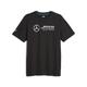 T-Shirt PUMA "Mercedes-AMG PETRONAS Motorsport Herren" Gr. S, schwarz (black) Herren Shirts T-Shirts