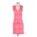 Gap Active Dress - DropWaist: Pink Stripes Activewear - Women's Size Small