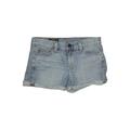 J.Crew Denim Shorts: Blue Solid Bottoms - Women's Size 24 - Medium Wash