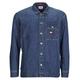 Tommy Jeans TJM CLASSIC DENIM OVERSHIRT men's Long sleeved Shirt in Blue