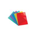 Oxford - Chemises coin plastique A4 pvc 15/100e couleurs assorties - Paquet de 100