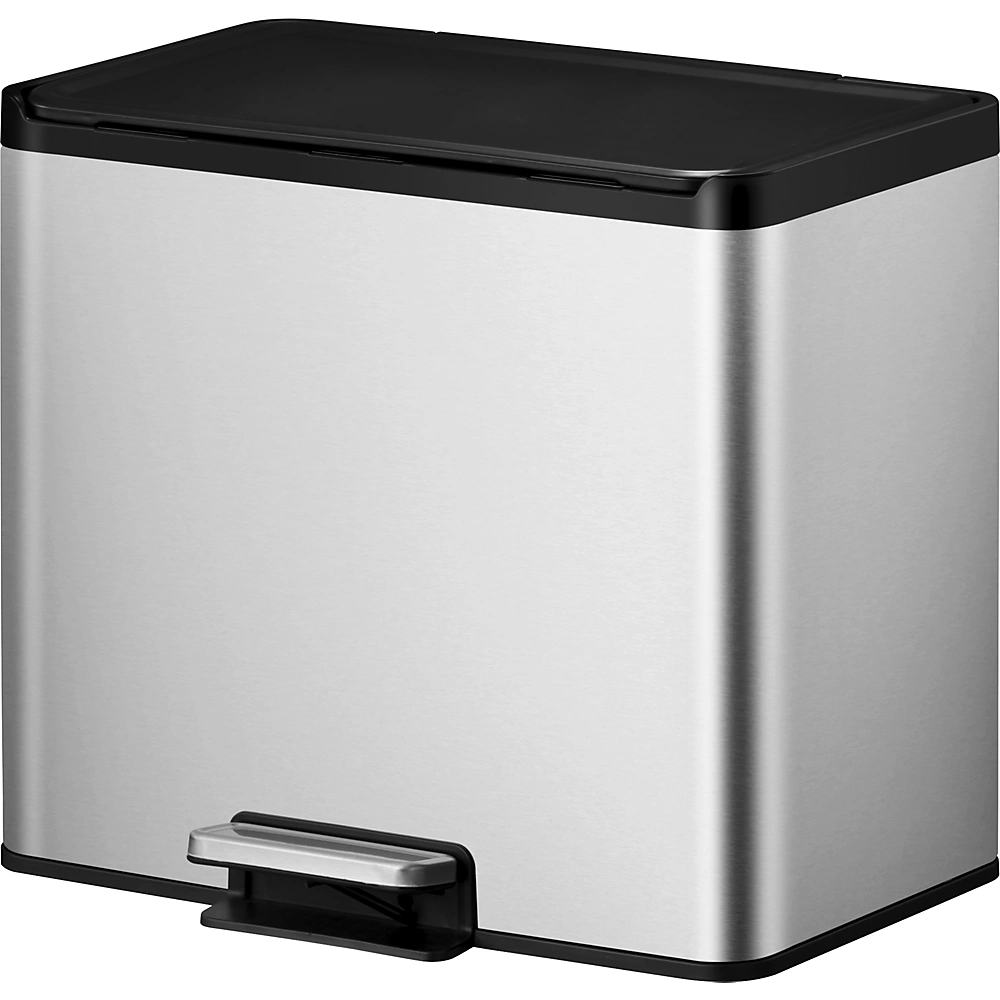 Poubelle à pédale Recycler, en acier EKO