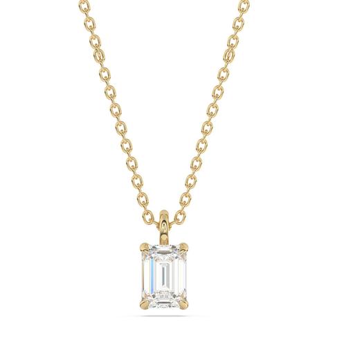 Diam Addict Halskette 585/- Gold Diamant Weiß 42+3Cm Diamantiert 1,00Ct.