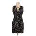 Aidan by Aidan Mattox Cocktail Dress: Black Dresses - Women's Size P