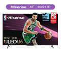 Hisense 65-Inch Class U6 Series Mini-LED QLED Google Smart TV (65U6K) - QLED 600-Nit Dolby Vision IQ & Dolby Atmos Full Array Local Dimming