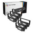 LD Compatible POS Ribbon Cartridge Replacement for Epson ERC-30B (Black 6-Pack)