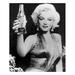 Marilyn Monroe for Coca-Cola - Unframed Photograph Paper in Black/White Globe Photos Entertainment & Media | 24 H x 20 W x 1 D in | Wayfair