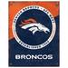 Denver Broncos 13" x 20" Two-Tone Established Date Metal Sign