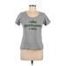 Nike Active T-Shirt: Gray Activewear - Women's Size Medium