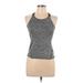 Nike Active Tank Top: Gray Activewear - Women's Size Large