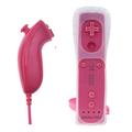 Joystick 2 in 1 Wireless Remote Gamepad Controller Set Left&Right Motion Plus with Silicone Case Video Game Compatiable with Wii/Wii U