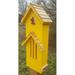 August Grove® Mesrob 23 in x 11 in x 5 in Butterfly House Wood in Yellow | 23 H x 11 W x 5 D in | Wayfair C437604D04E0400E8290F1A481655FC6