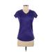 Nike Active T-Shirt: Purple Activewear - Women's Size Medium