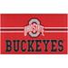Ohio State Buckeyes Embossed Door Mat