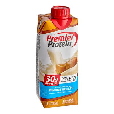 Premier Protein Caramel Protein Shake 11 fl. oz. - 12/Case