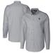Men's Cutter & Buck Charcoal Auburn Tigers Alumni Logo Stretch Oxford Long Sleeve Button-Down Shirt