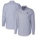 Men's Cutter & Buck Light Blue Auburn Tigers Alumni Logo Stretch Oxford Long Sleeve Button-Down Shirt