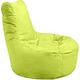 Sitzsack KINZLER "Chilly" Sitzsäcke Gr. B/H: 78 cm x 80 cm, grün (apfelgrün) Baby Sitzsäcke