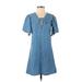 Lovers + Friends Casual Dress: Blue Dresses - Women's Size X-Small
