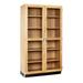 Diversified Woodcrafts Access Quick-Ship Tall General Storage Cabinet w/ Glass Doors Wood in White | 78 H x 36 W x 22 D in | Wayfair 358-3622K-WFFT