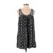 American Eagle Outfitters Casual Dress - Shift Scoop Neck Sleeveless: Black Dresses - Women's Size Small