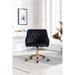 Velvet office chair Dresser chair with wheels Cute swivel chair Dressing room Living room Dormitory bedroom Fabric armchair