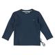 Sigikid Jungen Mini Langarmshirt aus Bio-Baumwolle T-Shirt, dunkelblau/Uni, 110