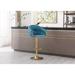 Rotating velvet bar stools, adjustable for comfortable counter height bar stools, modern dining chairs with woven backs