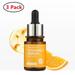 3 Pack Vitamin C Serum for Face with Hyaluronic Acid and Vitamin E-Brightening Face Serum-Natural Anti-Aging Serum with Antioxidants