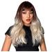 QUYUON Hair Wigs for Women Black Wig Clearance Hair Replacement Wigs Cosplay Wigs for Women Long Hair Hair Type Q1142 Synthetic Wig Long Hair Wigs Woman Cosplay Wigs for Women Brown Wigs