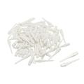 Uxcell Plastic Dart Tips 100 Pack 2BA Thread Soft Dart Tips Plastic Tip White