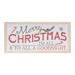 The Holiday Aisle® Wood Merry Christmas Sign 30"L Wood in Brown | 14 H x 30 W x 1 D in | Wayfair 7F2B001F7A1D4E848215E8B333AC8A08