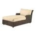 Woodard Aruba Chaise Lounge w/ Cushion in Brown | 32 H x 36 W x 71 D in | Outdoor Furniture | Wayfair S530041-05A