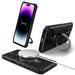 Decase for iPhone 11 Pro Ring Stand Case Military-Grade Protection Compatatible with MagSafe Slim Shockproof Magnetic Phone Grip with Adjustable Stand Phone Case black