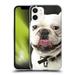 Head Case Designs Funny Animals Tongue Out Bulldog Soft Gel Case Compatible with Apple iPhone 12 Mini