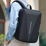 SDJMa Business Backpack for Men Waterproof High Tech Backpack with Sport Car Shape Design Travel Laptop Backpack Fits Notebook