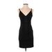 MLV by MAYREN LEE VIRAY Casual Dress - Mini: Black Dresses - Women's Size Small