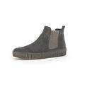 Gabor Women Ankle Boots | Ladies Chelsea Boots | Removable Insole | Low Boots | Half Boots | Bootie | Slip Boot | Flat | Grey (Pepper) / 02 | 43 EU - 9 UK