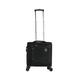 RMW Laptop Bag with Wheels Lightweight Pilot Case Mens Carry On Suitcase Travel Laptop Case Rolling Briefcase Women Computer Trolley Overnight Luggage Cabin Bag for Trip Business (Black)