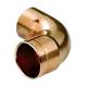 Water Pipe Fitting Elbow Copper Connector Solder Male x Female 22mm Diameter