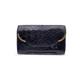 GUCCIGiorgio Vintage Black Leather Clutch Bag Handbag