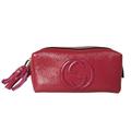 GUCCI Soho patent leather clutch bag